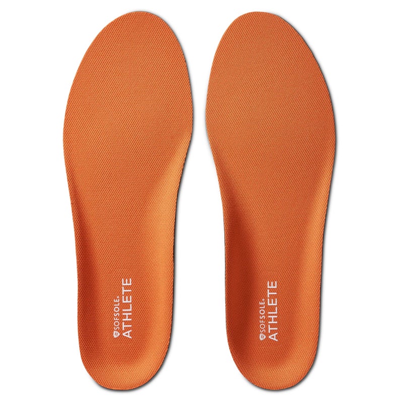 Sof Sole womens Athlete Performance Full-length Insole, Orange, 5-7.5 US - Image 1